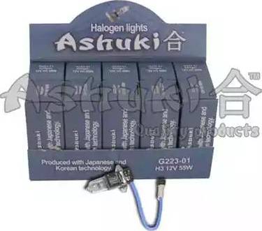 Ashuki G223-01 - Лампа накаливания, фара с автоматической системой стабилизации autosila-amz.com