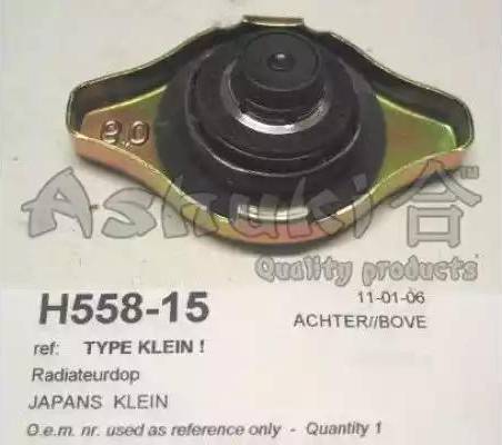 Ashuki H55815 - Крышка горловины радиатора autosila-amz.com