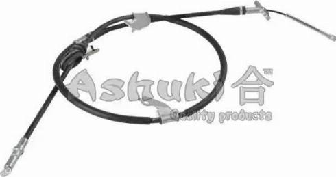 Ashuki HRK12459 - Тросик, cтояночный тормоз autosila-amz.com