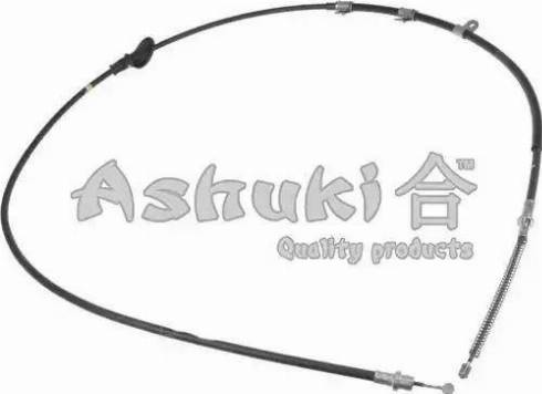 Ashuki HRK12663 - Тросик, cтояночный тормоз autosila-amz.com