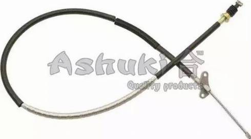 Ashuki HRK12752 - Тросик, cтояночный тормоз autosila-amz.com