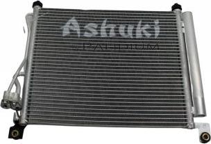 Ashuki I200-27 - Конденсатор кондиционера autosila-amz.com