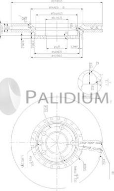 Ashuki P330-162 - Тормозной диск autosila-amz.com