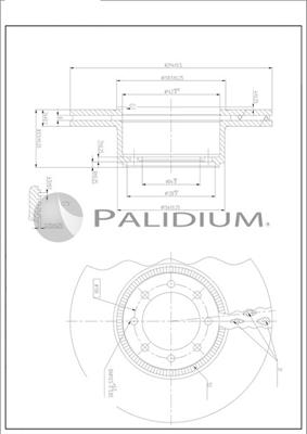 Ashuki P331-146 - Тормозной диск autosila-amz.com