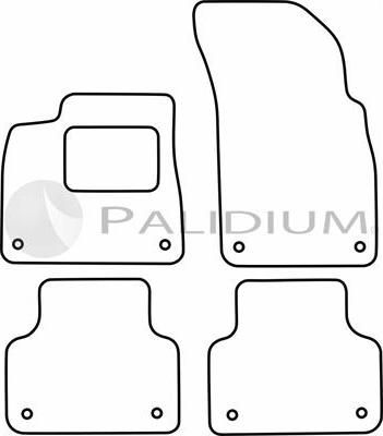 Ashuki PAL18-5065 - Комплект ковриков autosila-amz.com