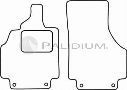 Ashuki PAL18-5067 - Комплект ковриков autosila-amz.com