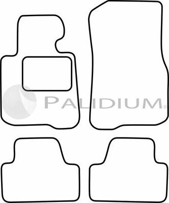 Ashuki PAL18-5101 - Комплект ковриков autosila-amz.com