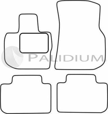 Ashuki PAL18-5128 - Комплект ковриков autosila-amz.com