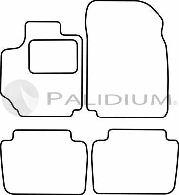 Ashuki PAL18-5356 - Комплект ковриков autosila-amz.com