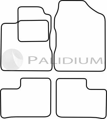 Ashuki PAL18-5312 - Комплект ковриков autosila-amz.com