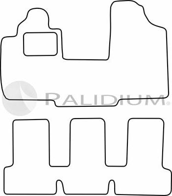 Ashuki PAL18-5383 - Комплект ковриков autosila-amz.com