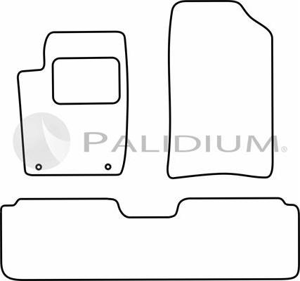 Ashuki PAL18-5262 - Комплект ковриков autosila-amz.com