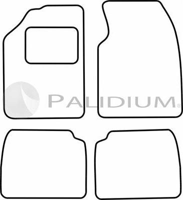 Ashuki PAL18-5768 - Комплект ковриков autosila-amz.com