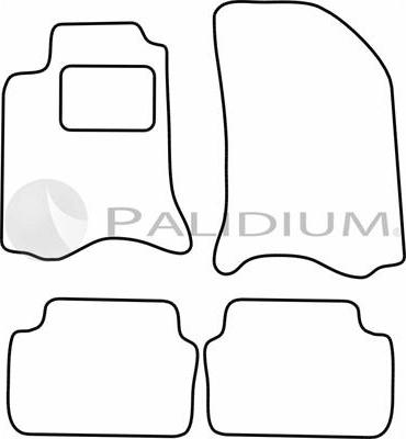 Ashuki PAL18-6417 - Комплект ковриков autosila-amz.com