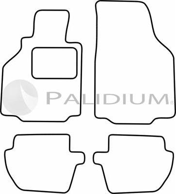 Ashuki PAL18-6344 - Комплект ковриков autosila-amz.com