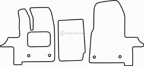 Ashuki PAL18-0453 - Комплект ковриков autosila-amz.com