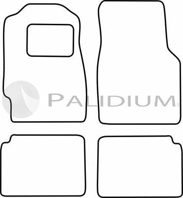 Ashuki PAL18-0568 - Комплект ковриков autosila-amz.com