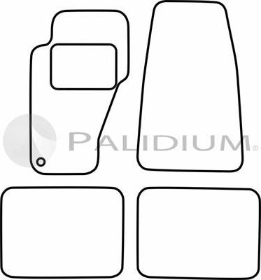 Ashuki PAL18-0693 - Комплект ковриков autosila-amz.com