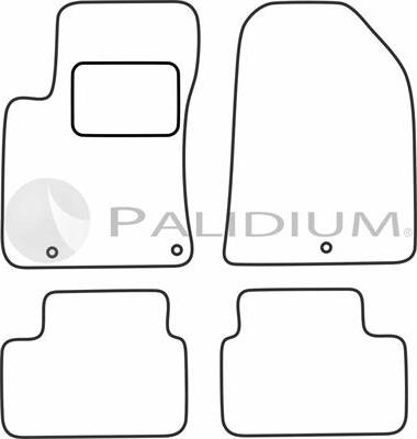 Ashuki PAL18-0645 - Комплект ковриков autosila-amz.com