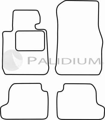 Ashuki PAL18-0081 - Комплект ковриков autosila-amz.com