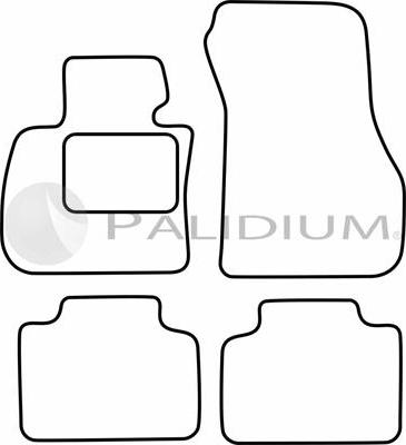 Ashuki PAL18-0082 - Комплект ковриков autosila-amz.com