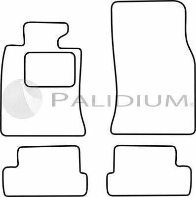 Ashuki PAL18-0147 - Комплект ковриков autosila-amz.com