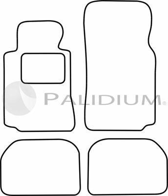 Ashuki PAL18-0115 - Комплект ковриков autosila-amz.com