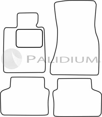 Ashuki PAL18-0118 - Комплект ковриков autosila-amz.com