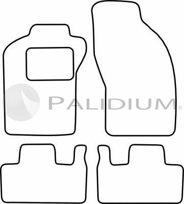 Ashuki PAL18-0354 - Комплект ковриков autosila-amz.com