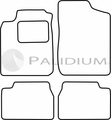 Ashuki PAL18-0307 - Комплект ковриков autosila-amz.com