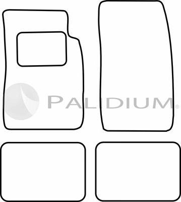 Ashuki PAL18-0314 - Комплект ковриков autosila-amz.com