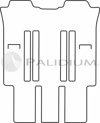 Ashuki PAL18-0216 - Комплект ковриков autosila-amz.com