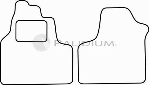 Ashuki PAL18-0233 - Комплект ковриков autosila-amz.com