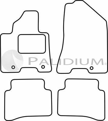 Ashuki PAL18-0788 - Комплект ковриков autosila-amz.com