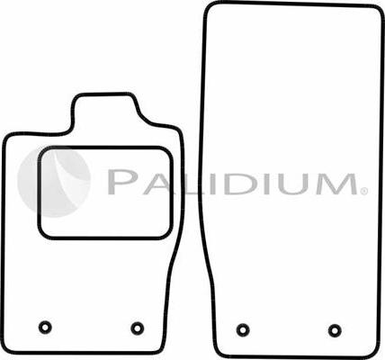 Ashuki PAL18-0721 - Комплект ковриков autosila-amz.com