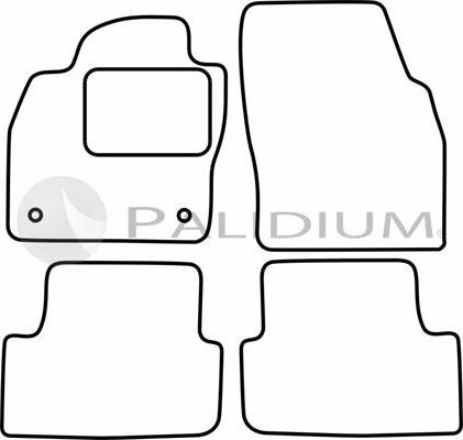 Ashuki PAL18-1518 - Комплект ковриков autosila-amz.com