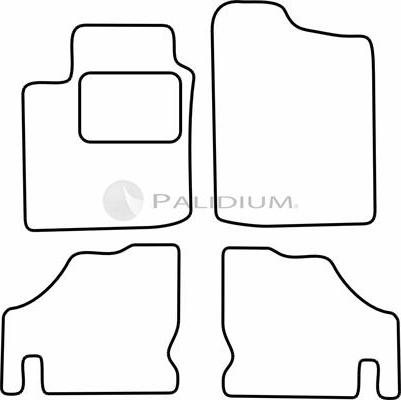 Ashuki PAL18-1623 - Комплект ковриков autosila-amz.com