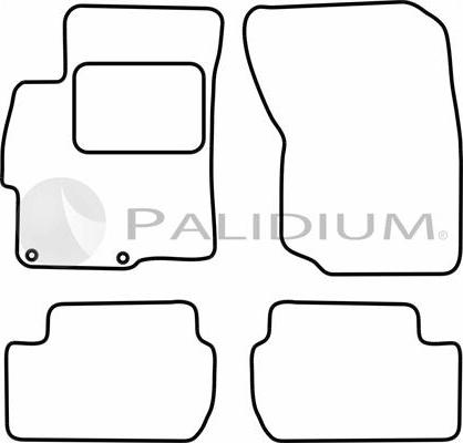 Ashuki PAL18-1046 - Комплект ковриков autosila-amz.com