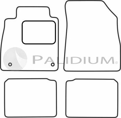 Ashuki PAL18-1115 - Комплект ковриков autosila-amz.com