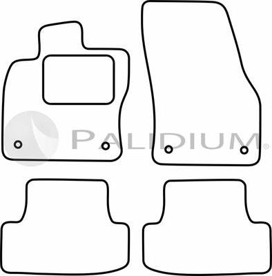 Ashuki PAL18-1874 - Комплект ковриков autosila-amz.com