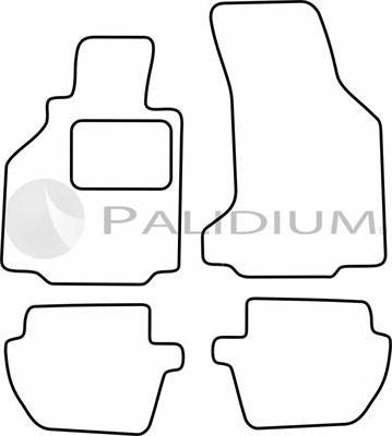 Ashuki PAL18-1346 - Комплект ковриков autosila-amz.com