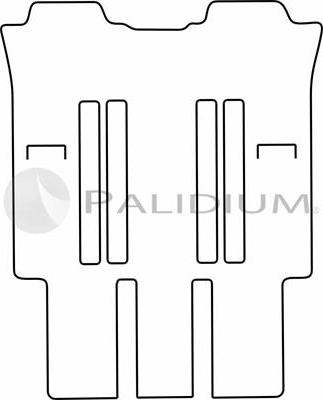 Ashuki PAL18-1305 - Комплект ковриков autosila-amz.com