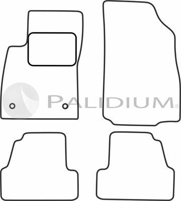 Ashuki PAL18-1207 - Комплект ковриков autosila-amz.com