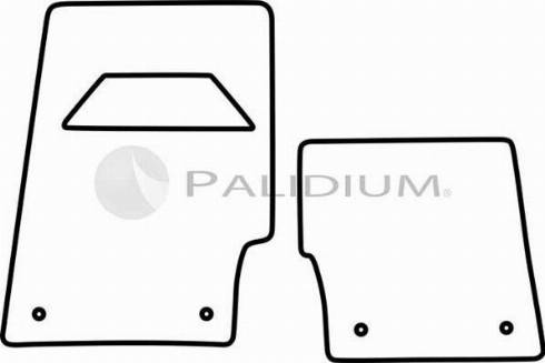 Ashuki PAL18-1219 - Комплект ковриков autosila-amz.com