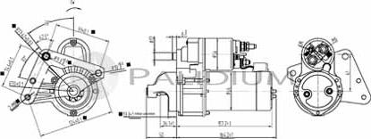 Ashuki PAL17-1004 - Стартер autosila-amz.com