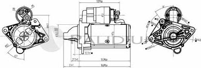 Ashuki PAL17-1008 - Стартер autosila-amz.com