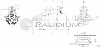 Ashuki PAL17-1007 - Стартер autosila-amz.com