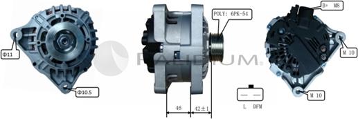 Ashuki PAL17-2010 - Генератор autosila-amz.com