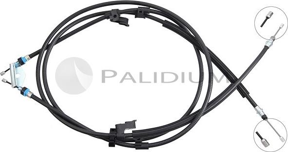 Ashuki PAL3-1590 - Тросик, cтояночный тормоз autosila-amz.com