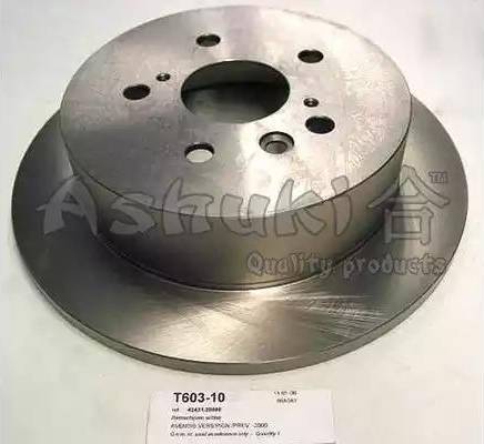 Ashuki T603-10 - Тормозной диск autosila-amz.com